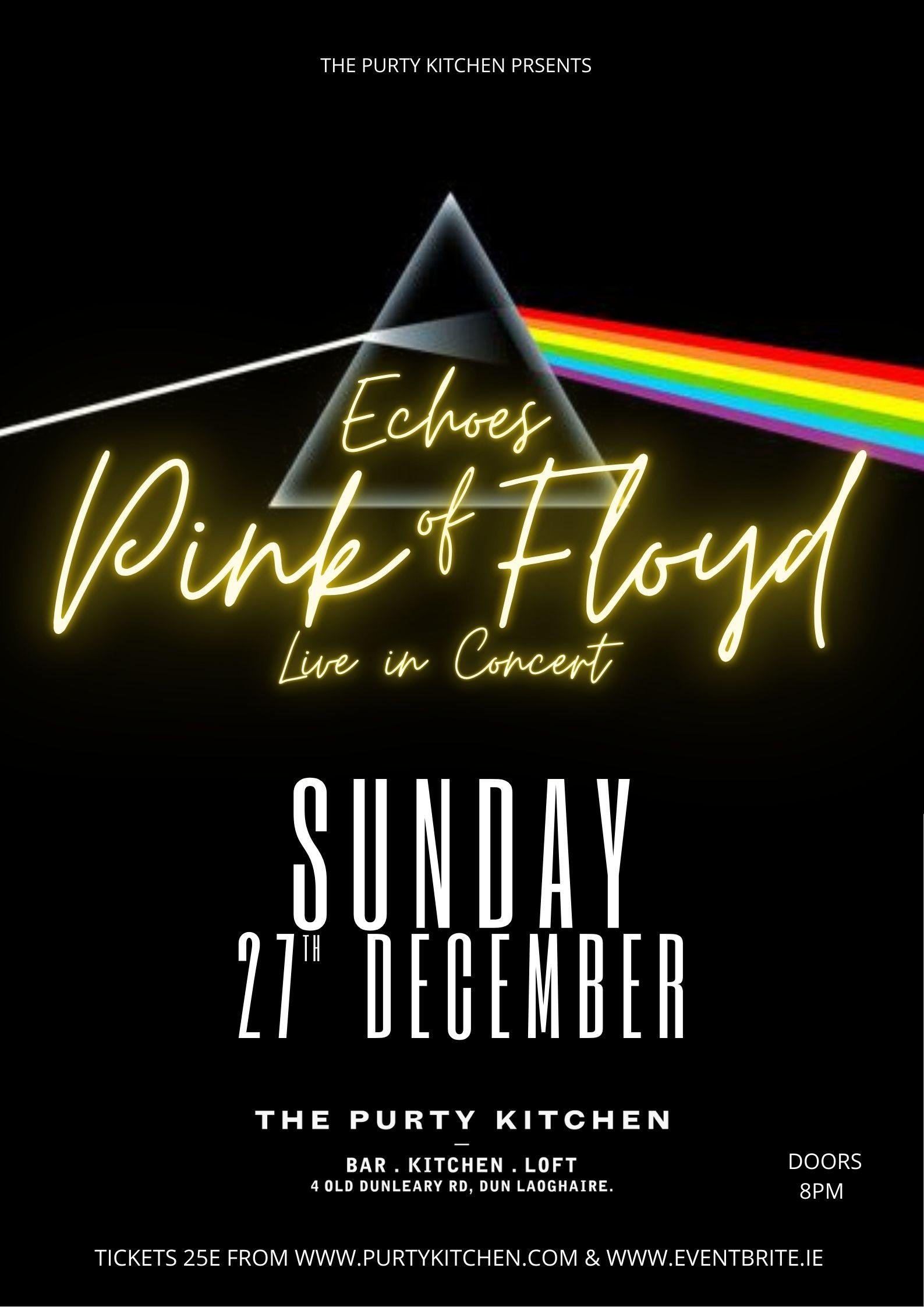 ECHOES OF PINK FLOYD – Live at The Purty Kitchen