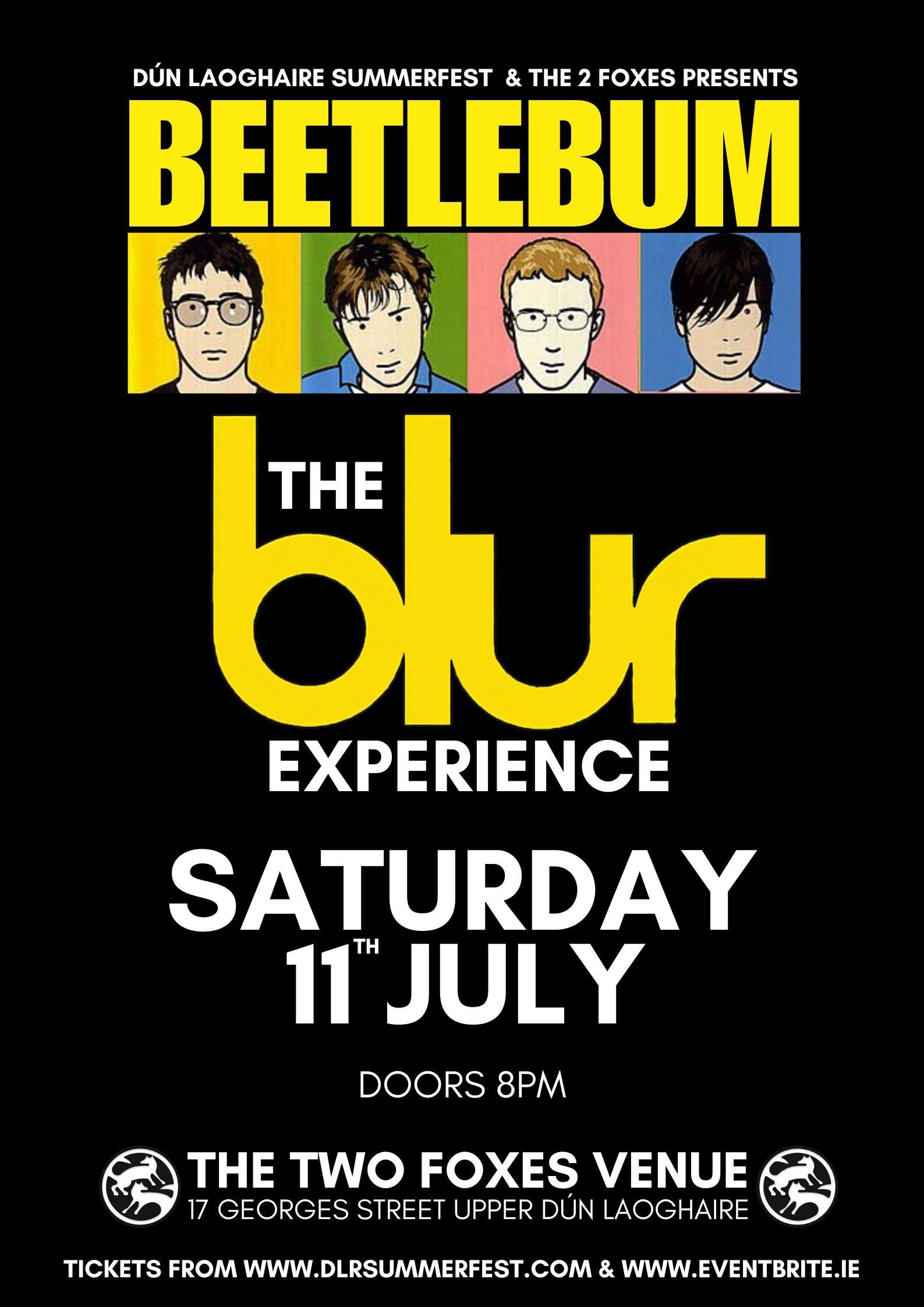 BEETLEBUM – The Music of Blur – Live in Concert