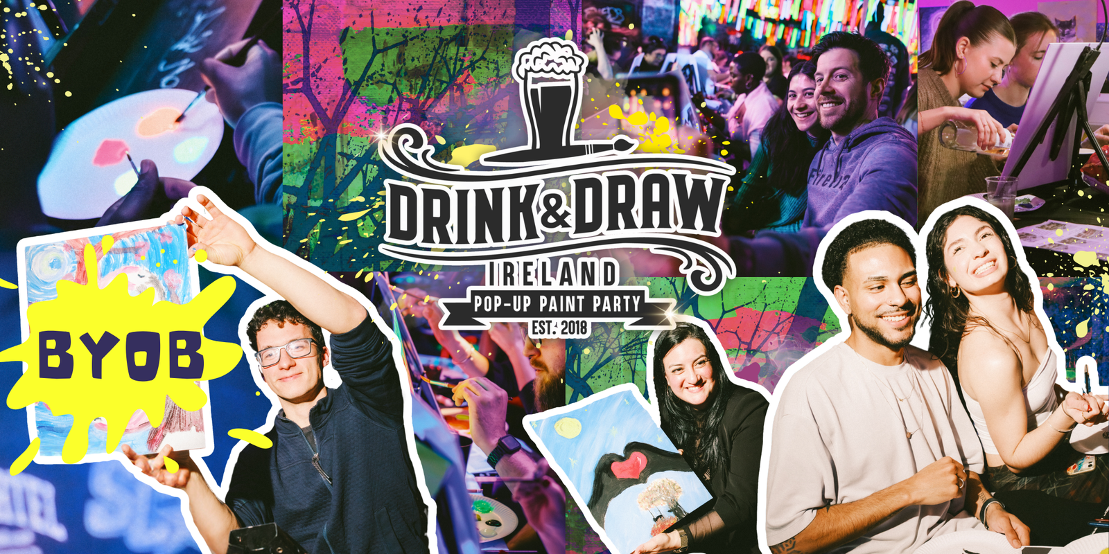 Drink & Draw: Van Goghs Sunflowers with an Irish Twist (BYOB)