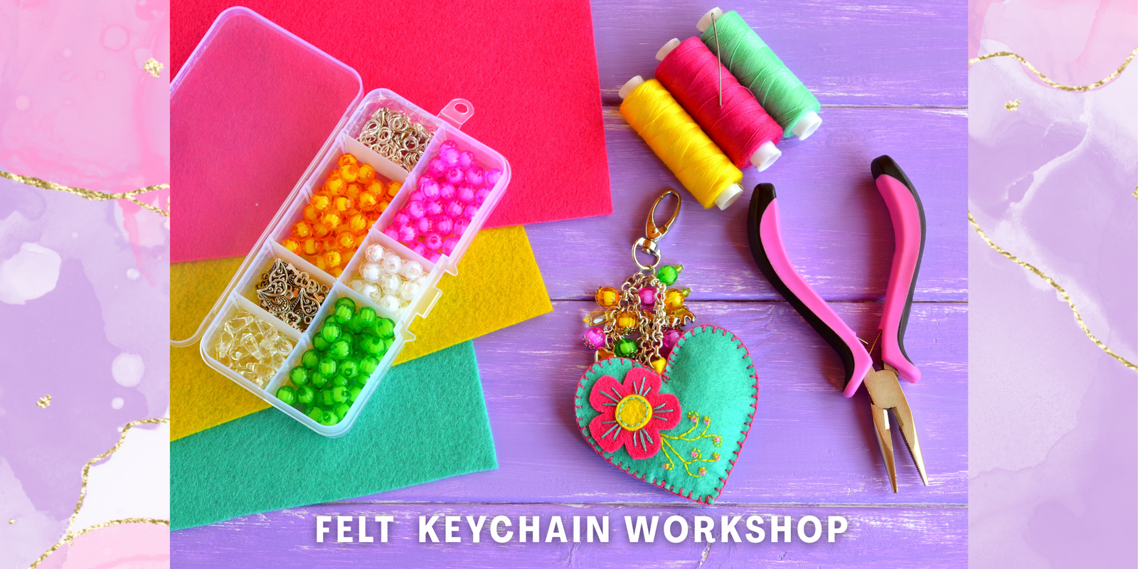 Felt Keychain Workshop