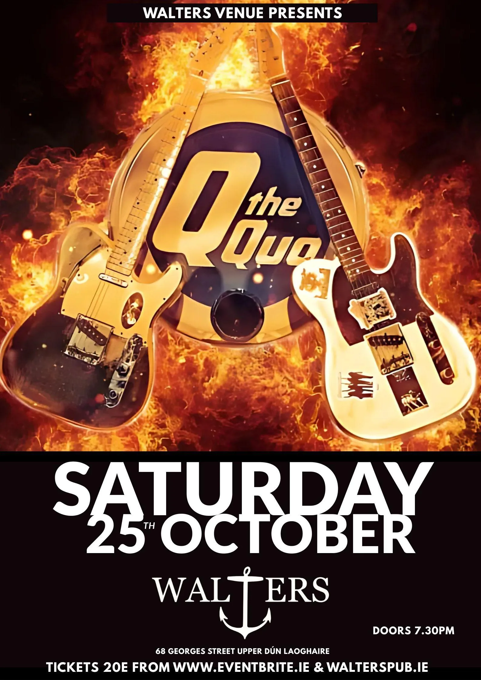 Q THE QUO – Status Quo’s Greatest Hits – Live at Walters Venue