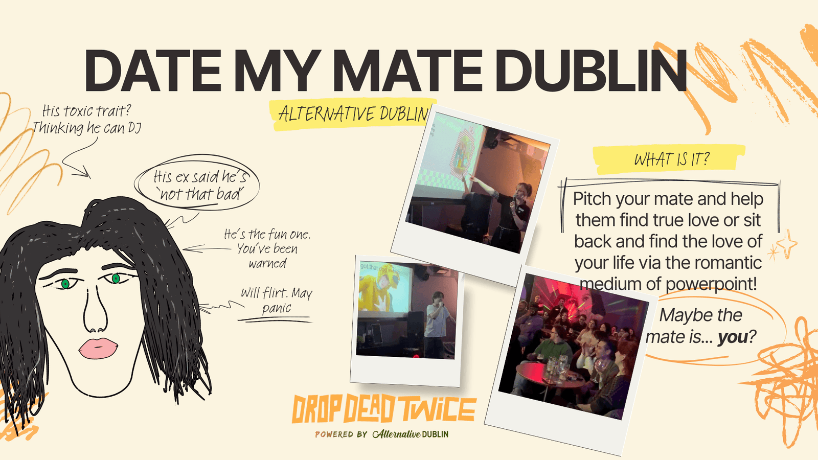 Date My Mate | Powerpoint Night | 21- 35 years