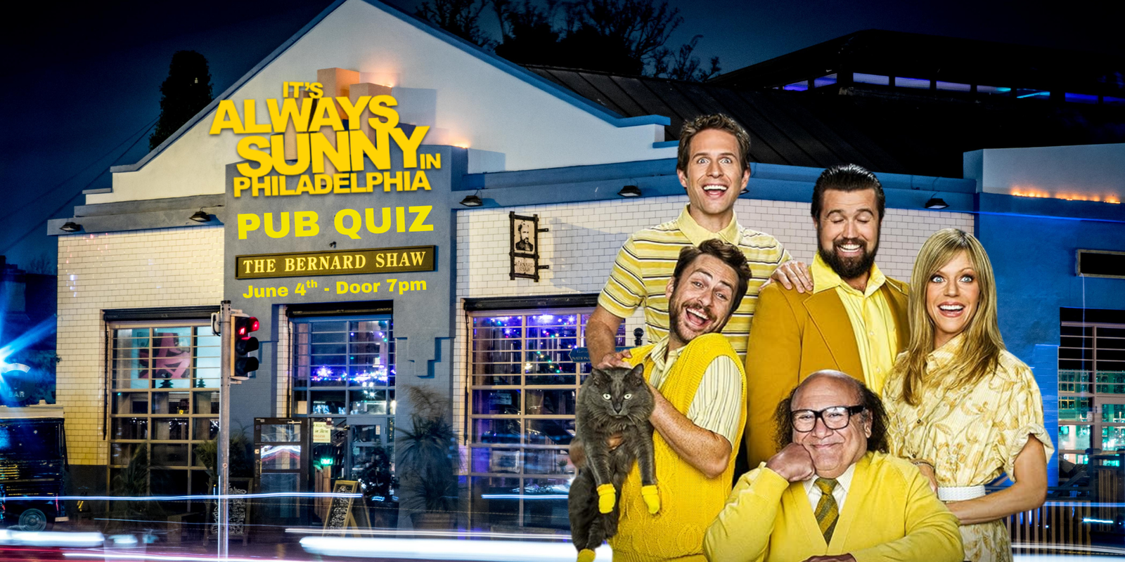 It’s Always Sunny In Philadelphia Pub Quiz at The Bernard Shaw