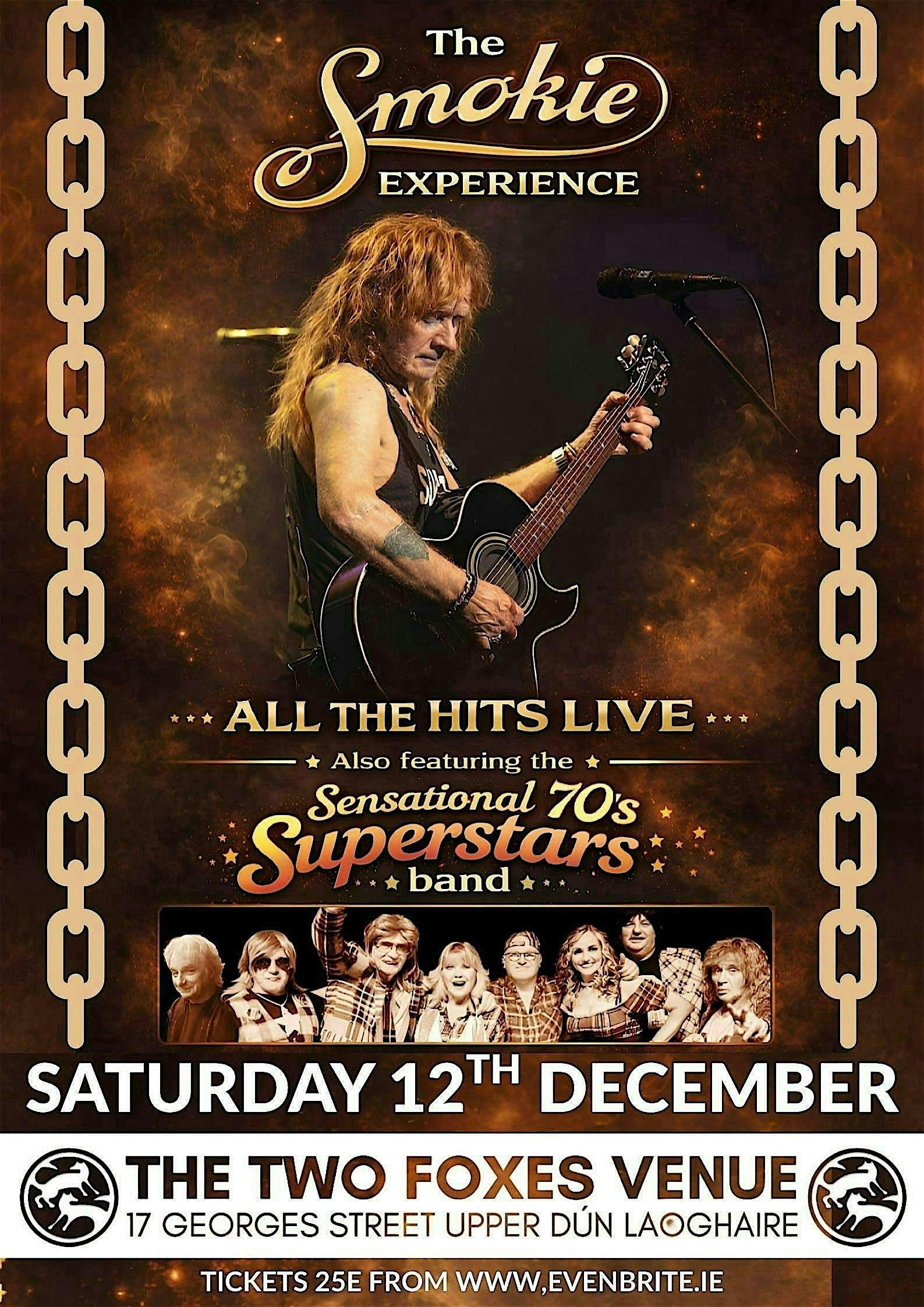 The Smokie Experience & The Sensational 70’s Superstars Band (Live)