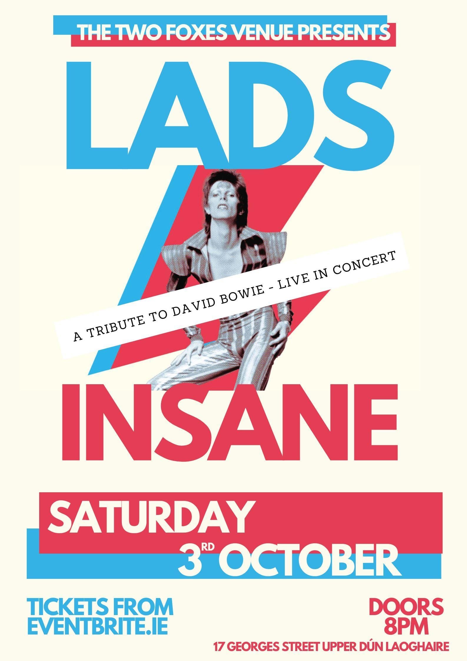 Lads Insane – A Tribute to David Bowie (Live)