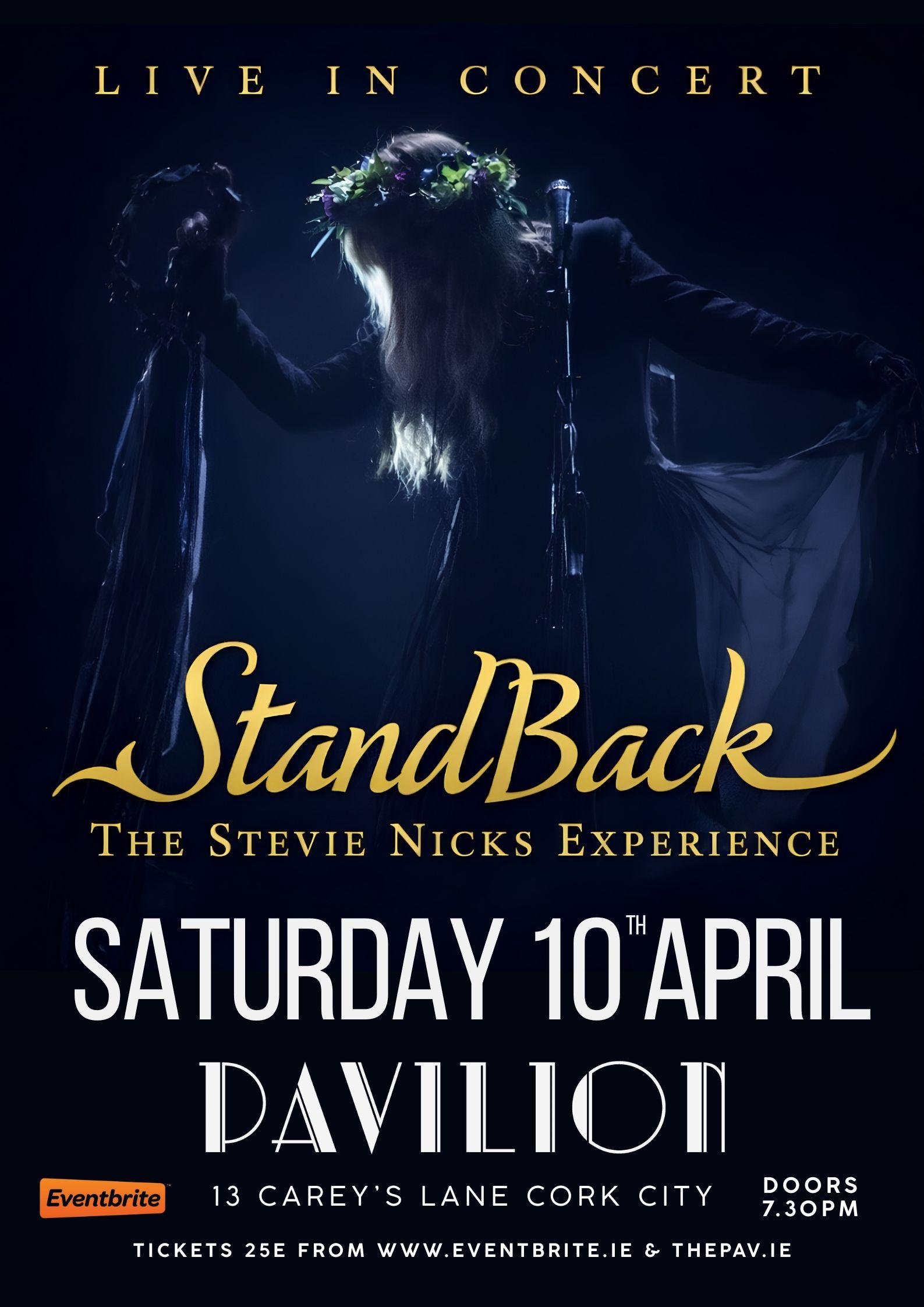 Standback’ – The Stevie Nicks and Fleetwood Mac Experience – (Live)