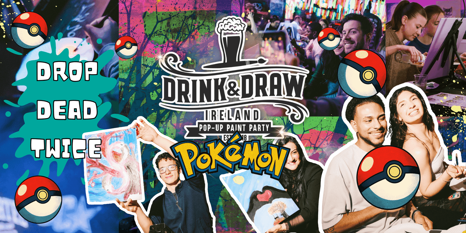 Drink & Draw: Paint your Pokémon