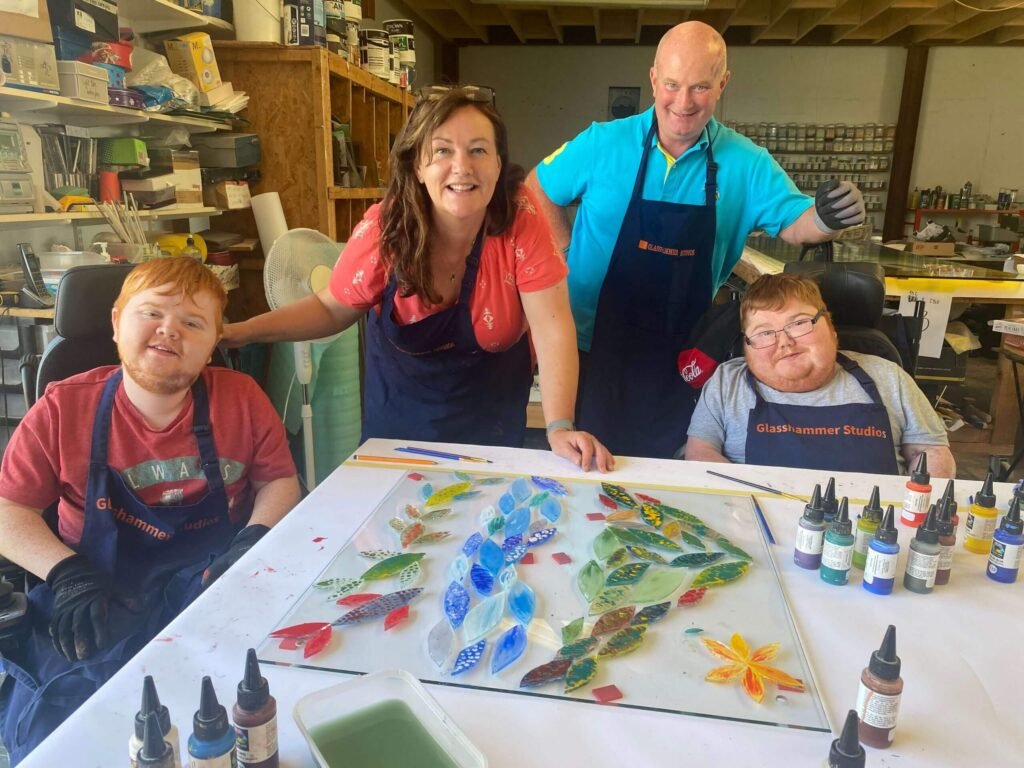 Fused & Enamelled Glass Workshop for Wheelchair & Additional Needs