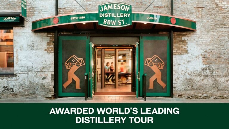 Jameson Whiskey Distillery Tour with Tastings