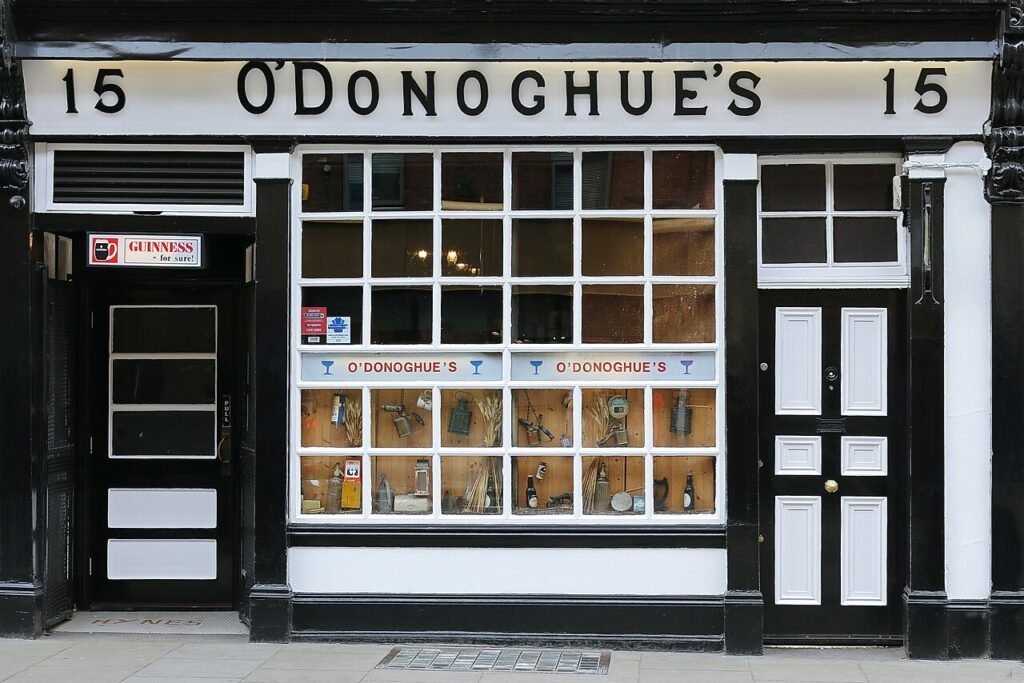 O'Donoghue's, Dublin 2, Merrion Row near St Stephen's Green, Dublin