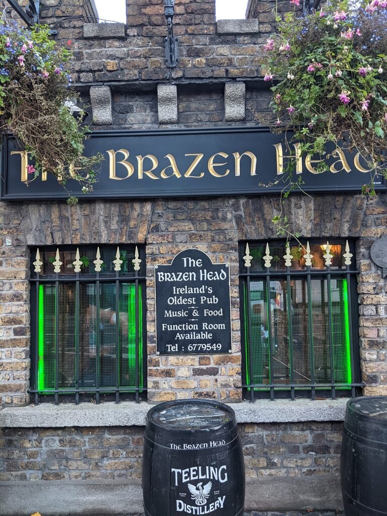 The Brazen Head, Dublin 8, Lower Bridge Street on the south quays, Dublin