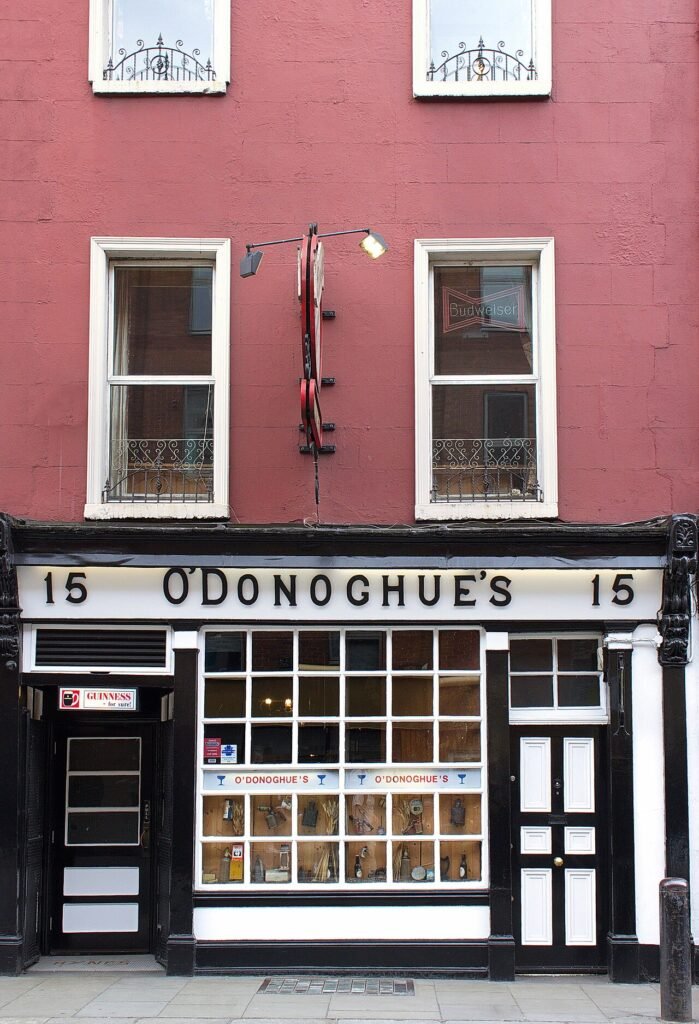 O'Donoghue's, Dublin 2, Merrion Row (off St Stephen's Green), Dublin